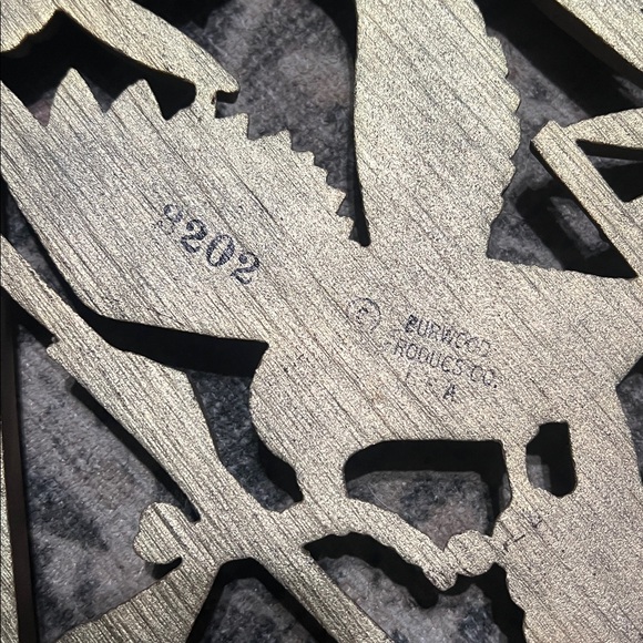 Vintage gold bird wall decor - Picture 4 of 6